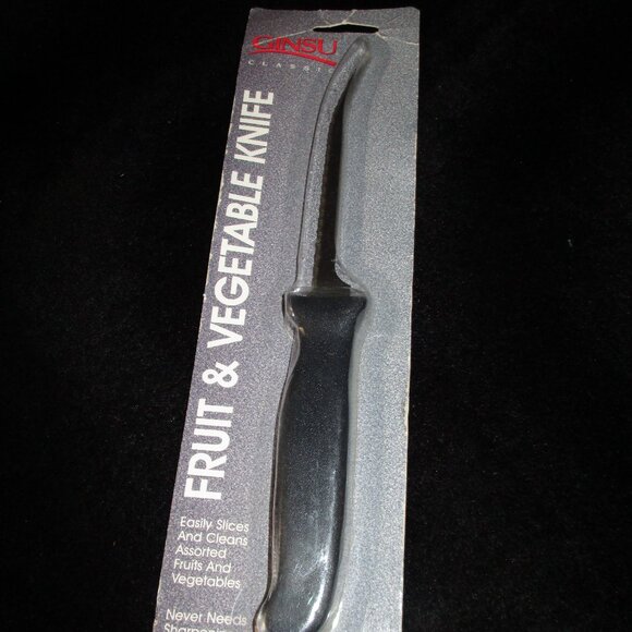 Vintage Ginsu Classic Fruit & Vegetable Knife Made in USA NEW - Picture 1 of 1